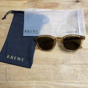 KREWE Connick Sweet Tea Polarized Sunglasses